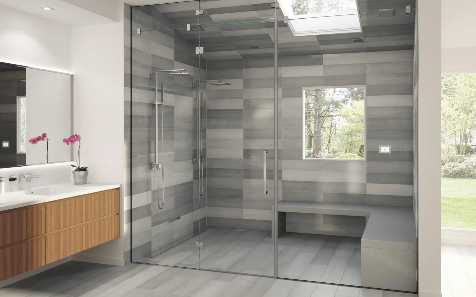 Custom Steam Shower Room Remodeling