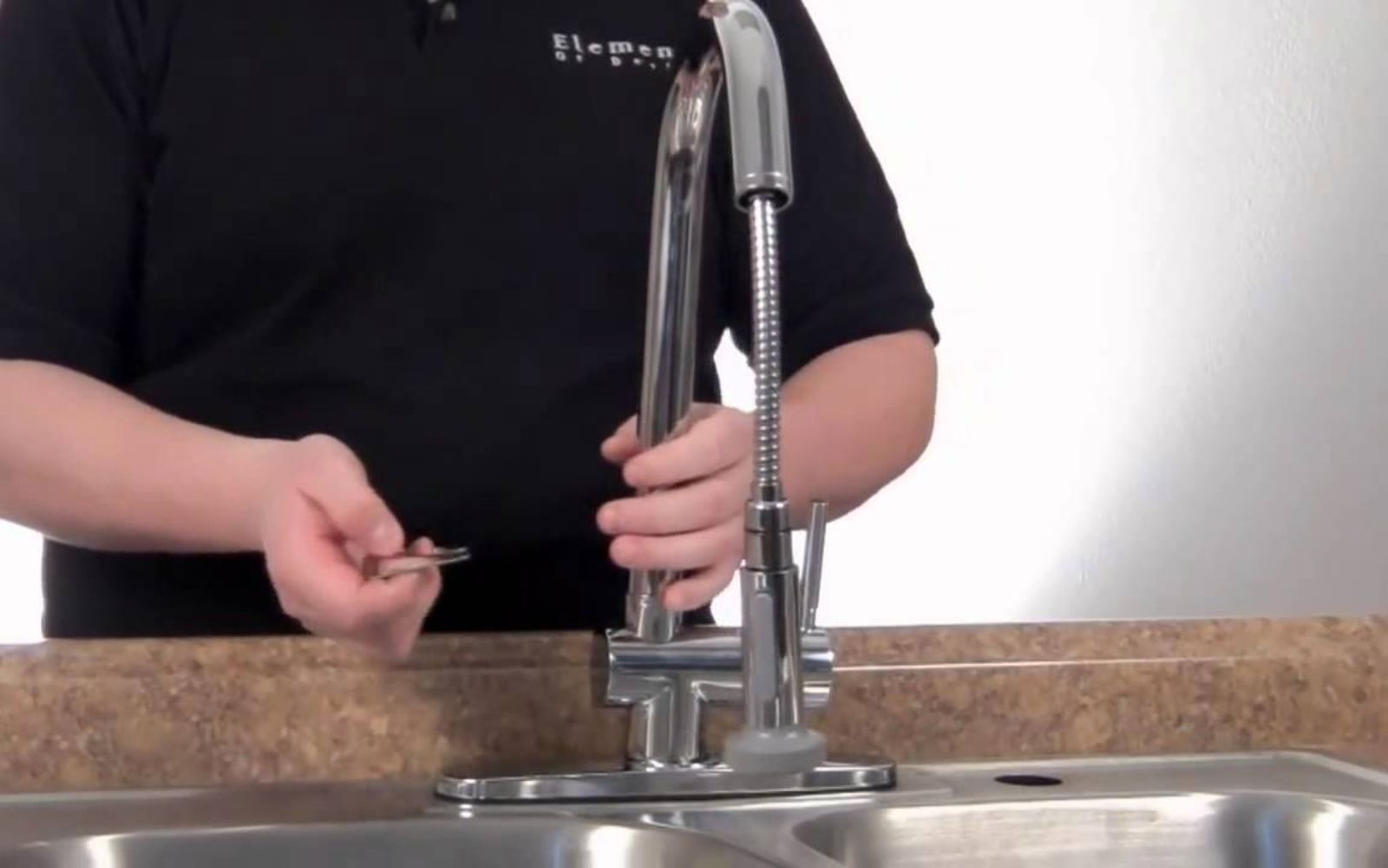 Single & Pull-Down Kitchen Faucet Installation