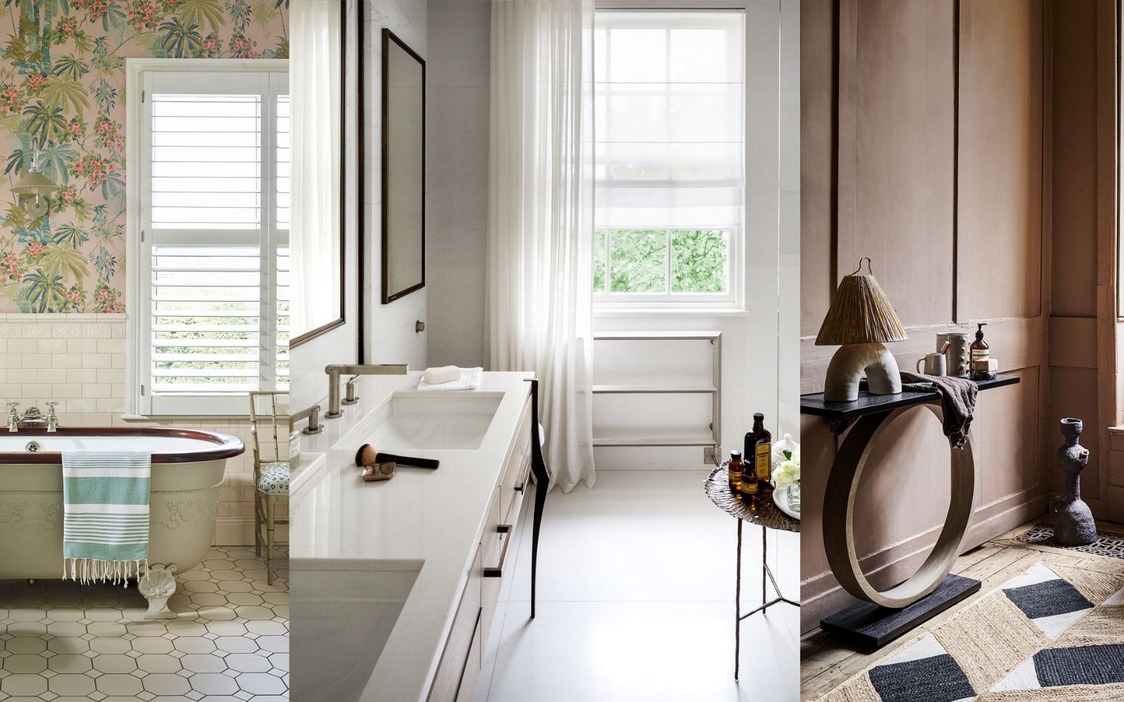 Non-Slip Tile & Vinyl Bathroom Flooring